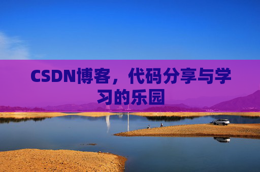 CSDN博客,代码分享与学习的乐园